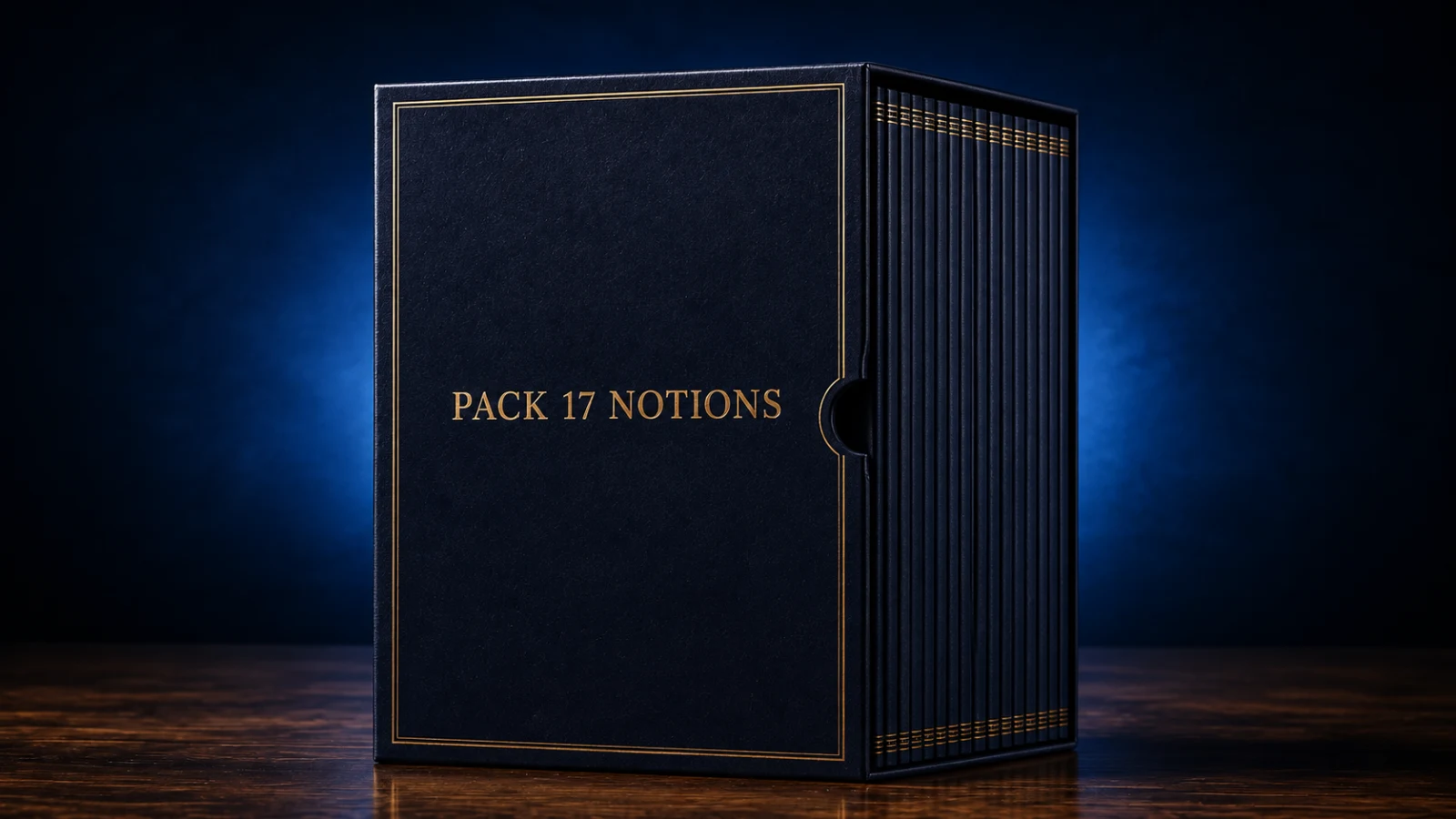 Coffret du pack des 17 cartes mentales de philosophie